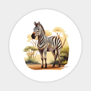 Zebra Lover Magnet